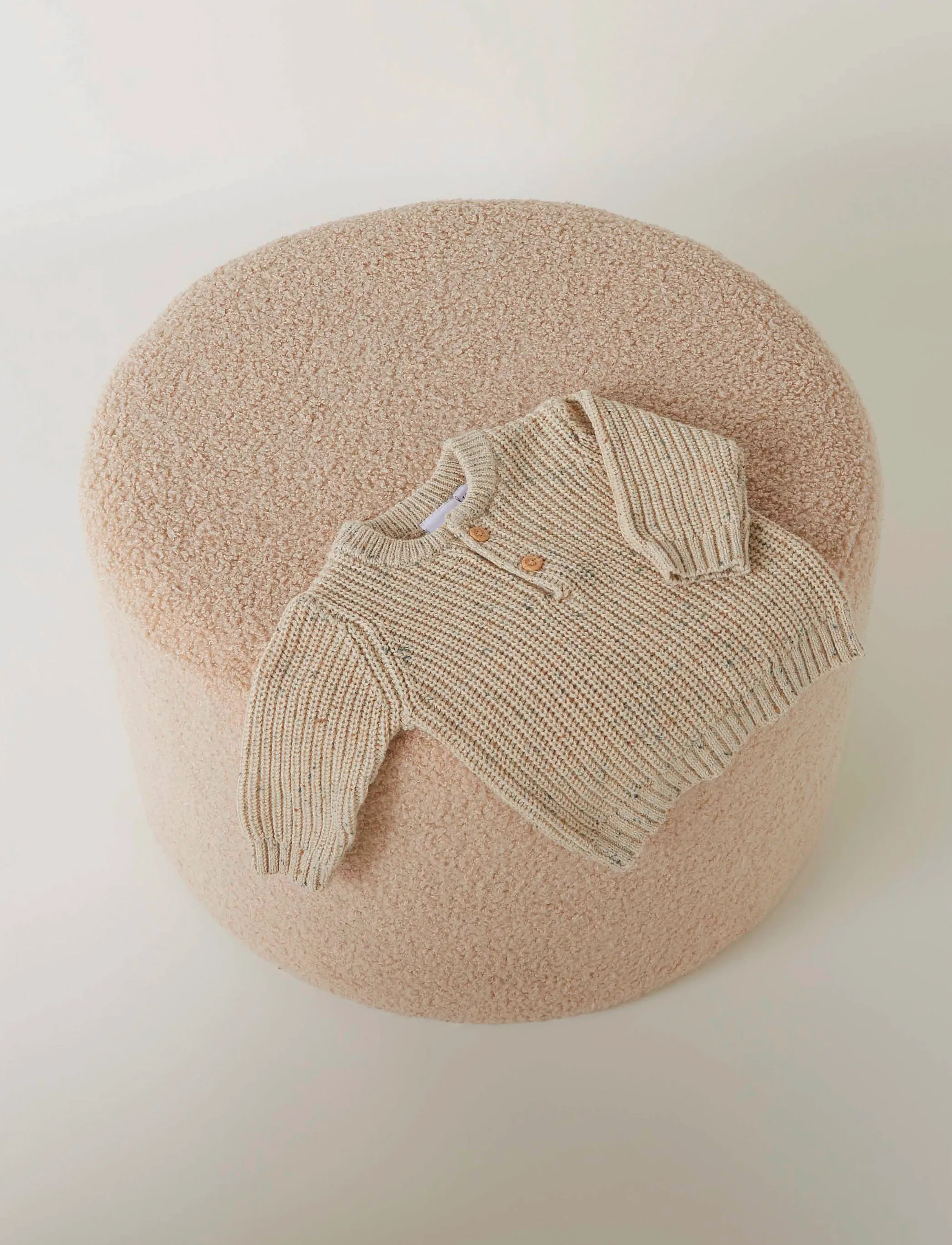 name it - NBMNESALLE LS KNIT - summer sand - 3