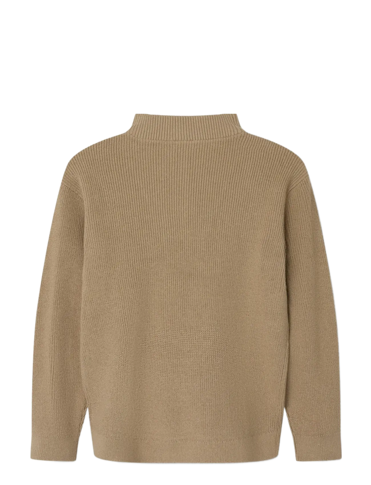 name it - NKMNESOLLE LS KNIT NOOS - stickade tröjor - weathered teak - 2