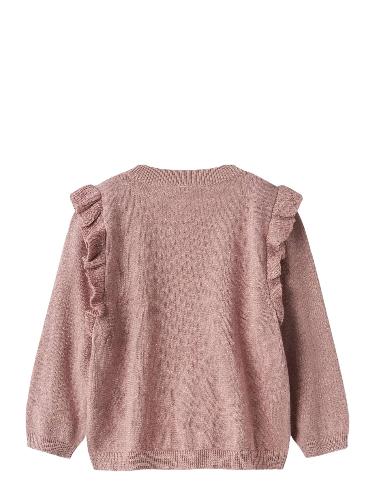 name it - NMFABINNE LS KNIT CARD NOOS - hnepptar peysur - deauville mauve - 1
