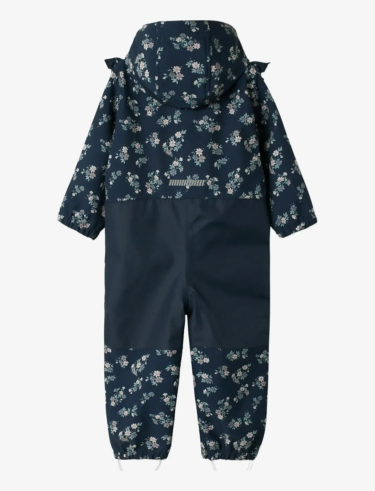 name it - NMFALFA08 SOFTSHELL SUIT FRILL AOP FO - dark sapphire - 1