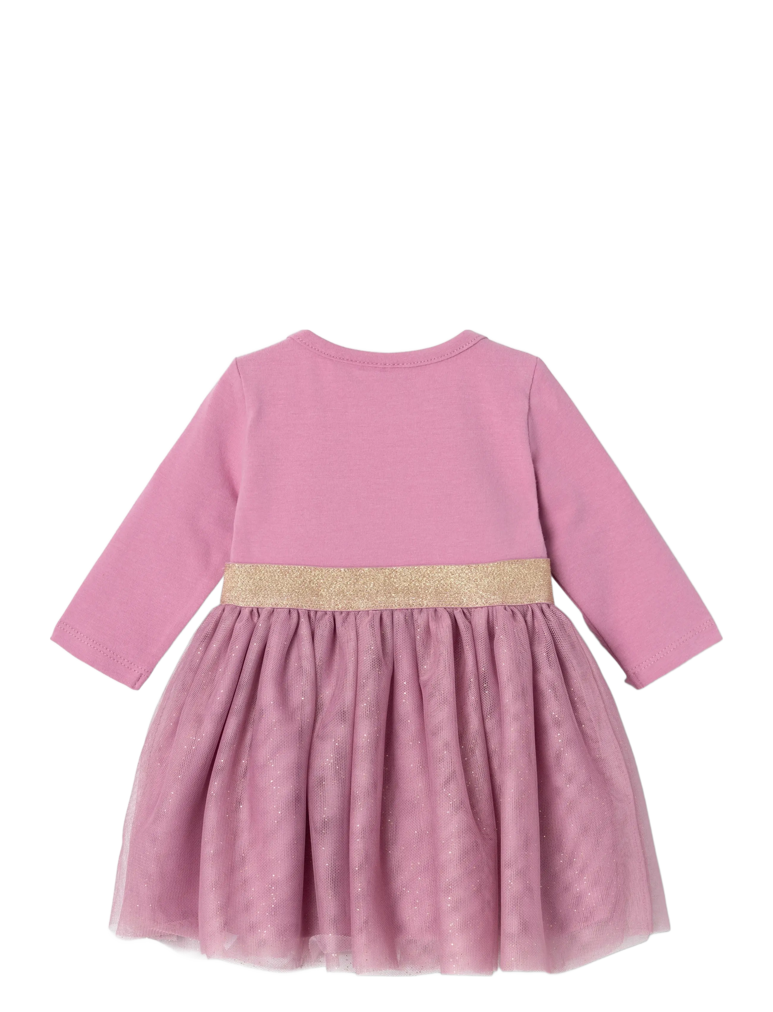 name it - NBFOTUL LS DRESS - kleidid - mauve orchid - 2