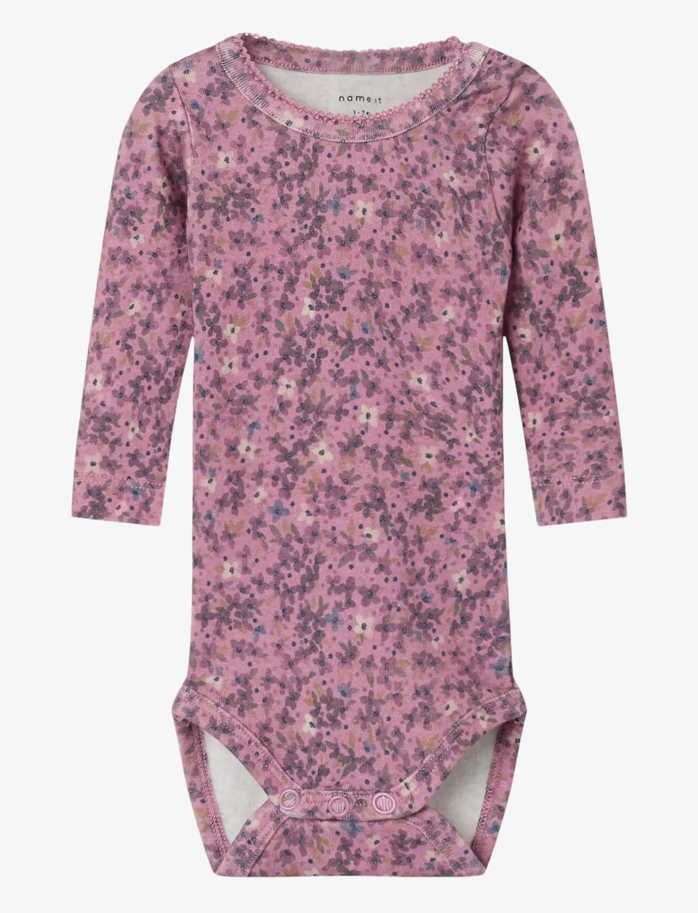 name it - NBFNINNE M LS BODY - smėlinukai ilgomis rankovėmis - mauve orchid - 0