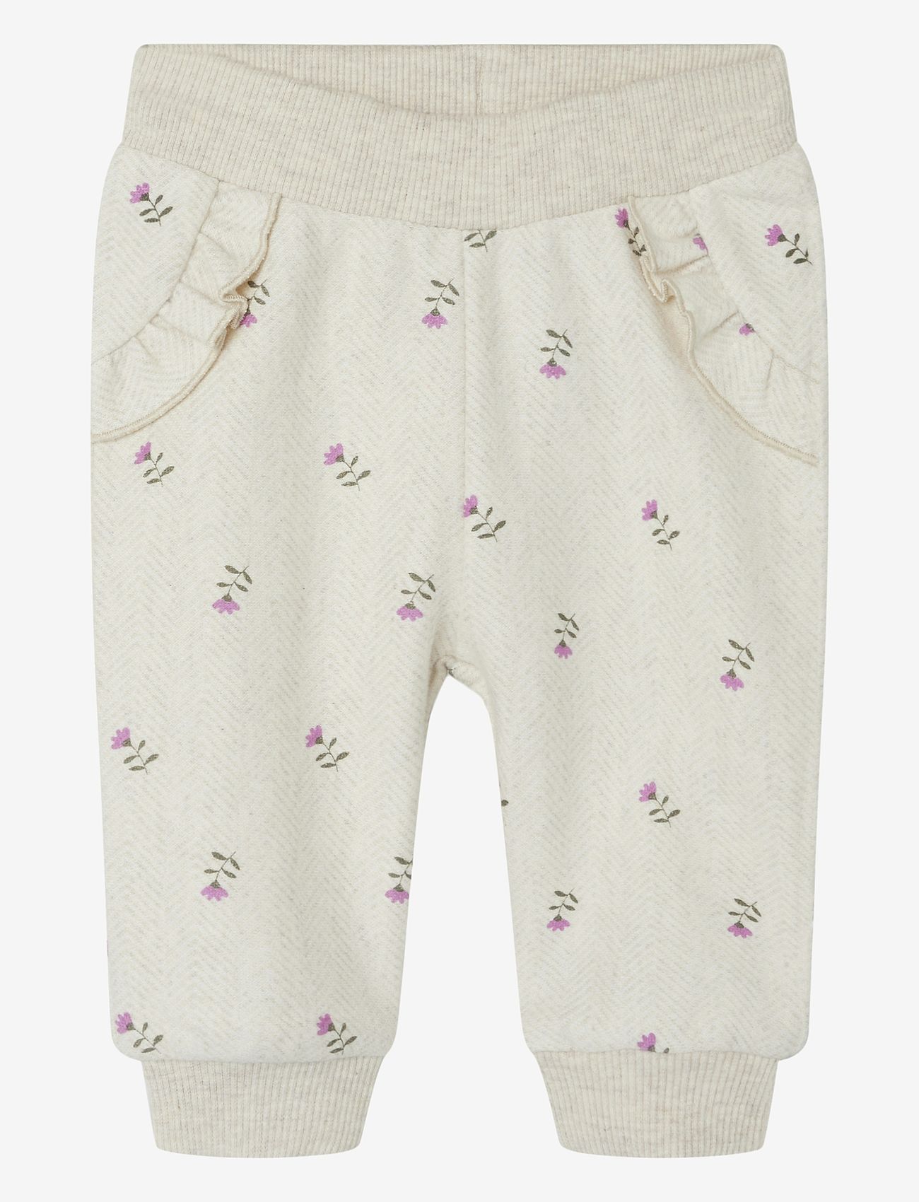 name it - NBFONULLA PANT - höstkläder - peyote melange - 0