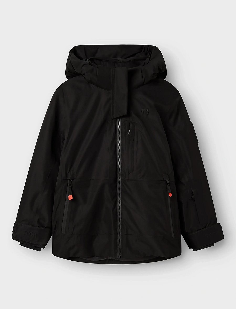 name it - NKNSLOPE10 JACKET SKI EDITION FO NOOS - skidjackor - black - 2
