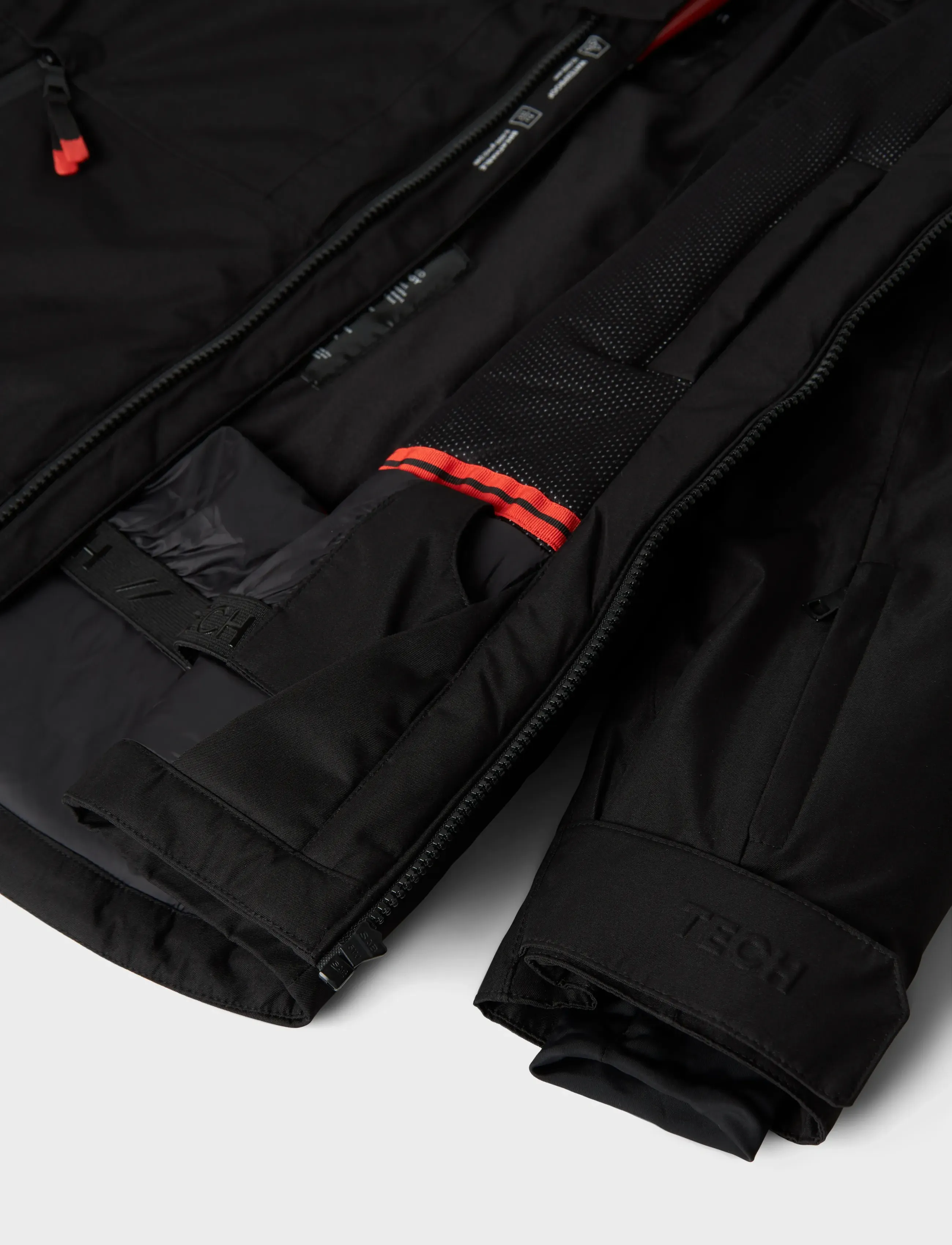 name it - NKNSLOPE10 JACKET SKI EDITION FO NOOS - ski jackets - black - 4