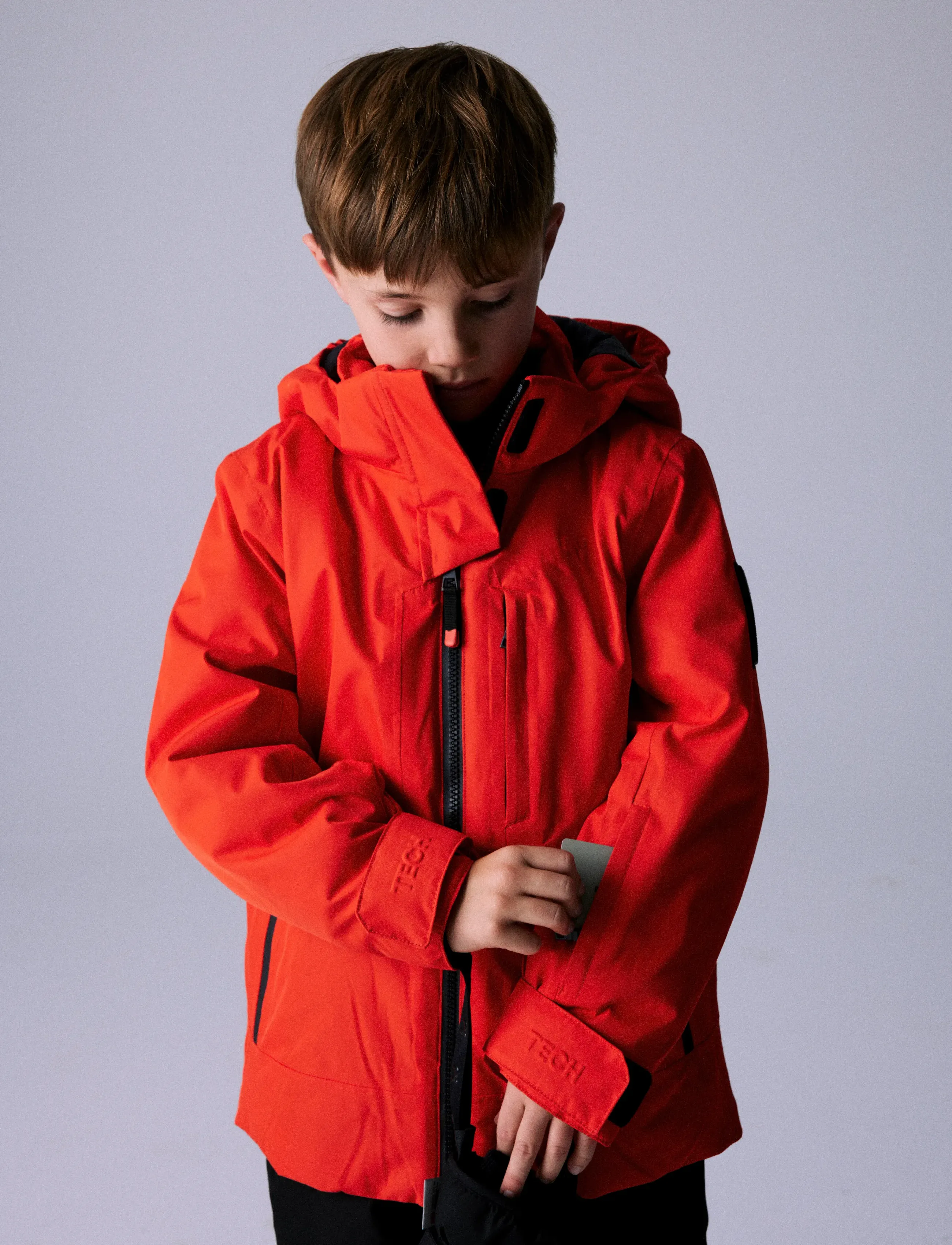 name it Nknslope10 Jacket Ski Edition Fo Noos, 146, Snow-ski Clothing, Rot - Jacket, Kinder