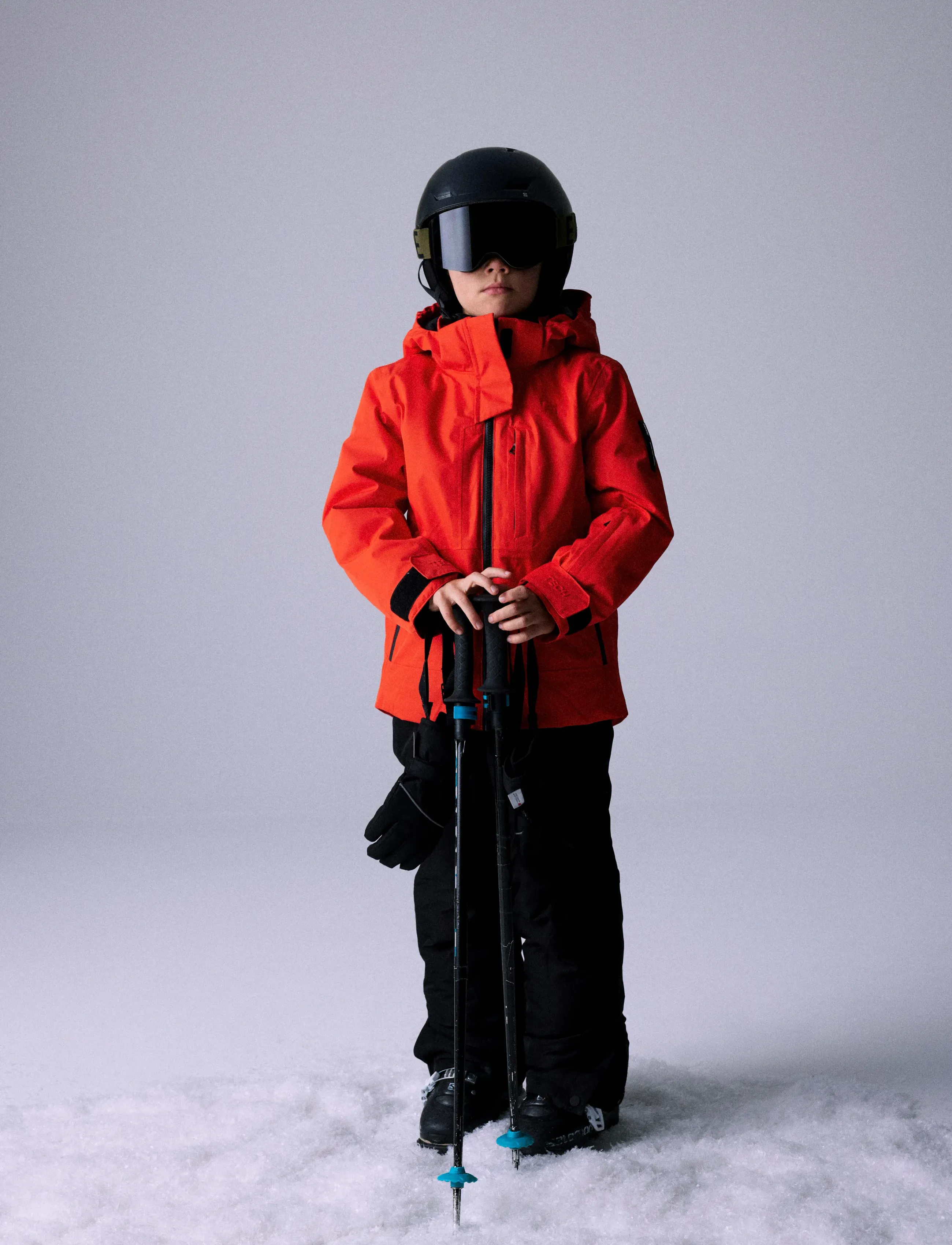name it - NKNSLOPE10 JACKET SKI EDITION FO NOOS - skijakker - fiesta - 3