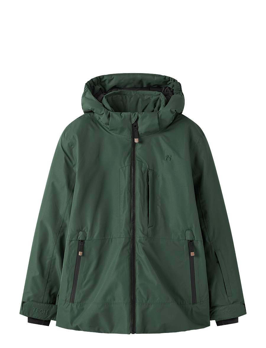 name it - NKNSLOPE10 JACKET SKI EDITION FO NOOS - skijacken - jungle green - 0