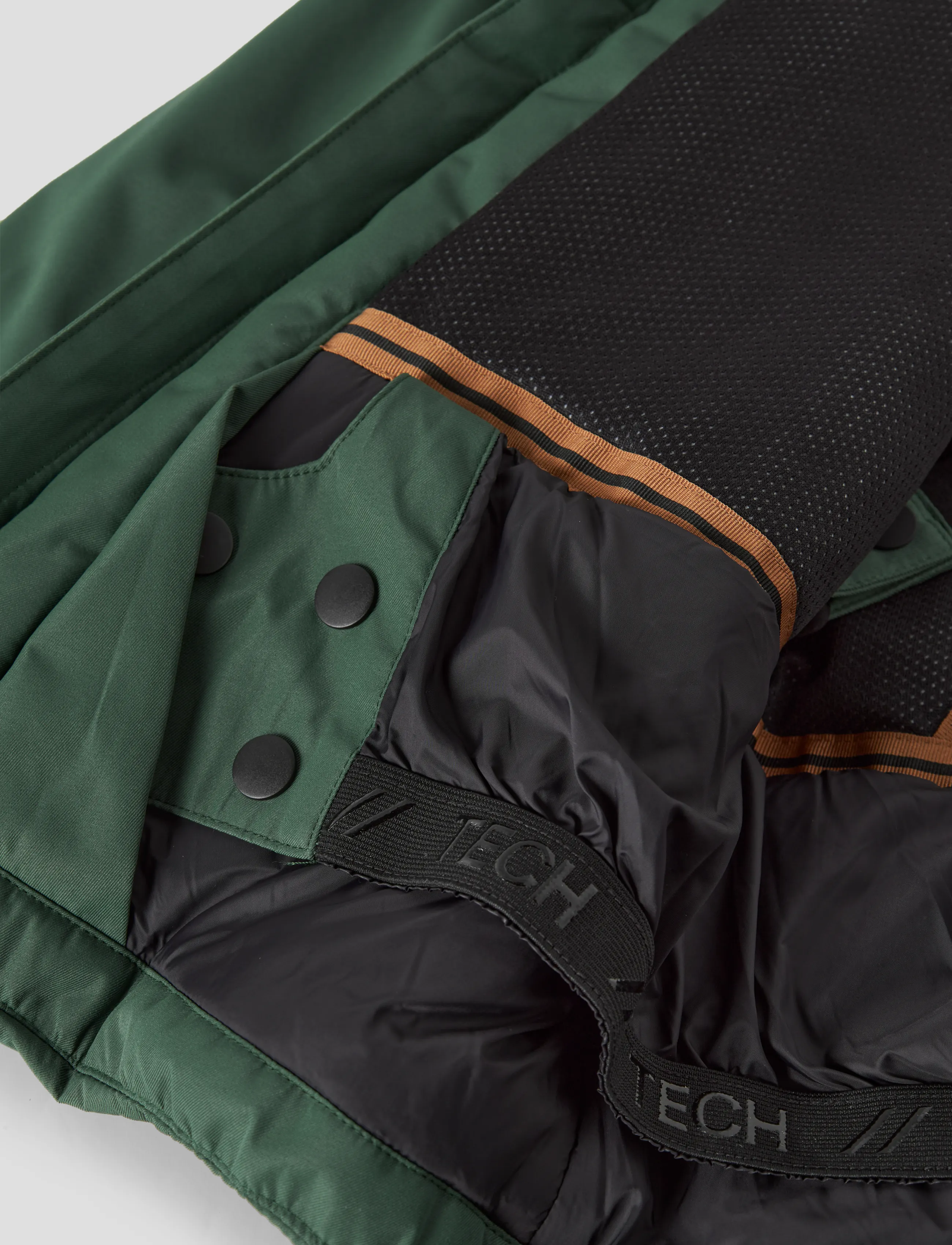 name it - NKNSLOPE10 JACKET SKI EDITION FO NOOS - skijacken - jungle green - 5