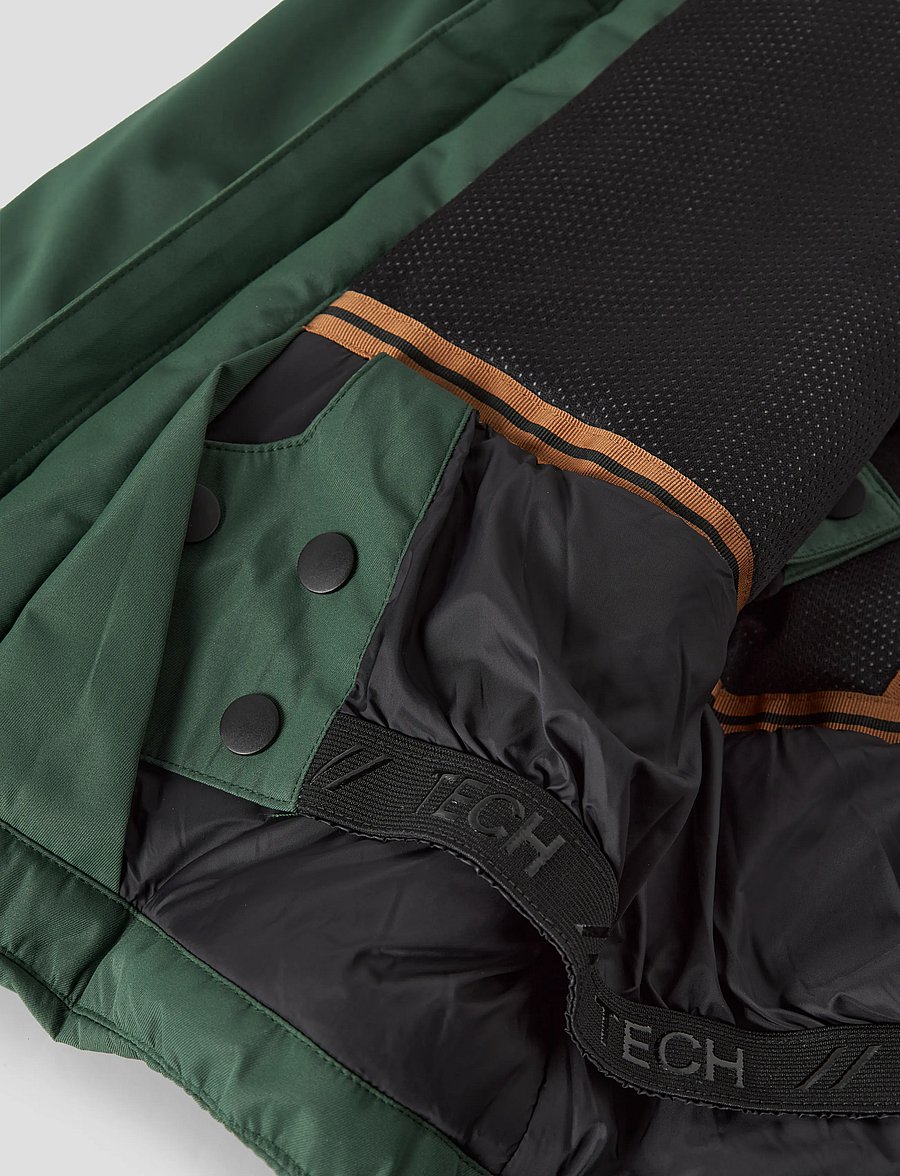 name it - NKNSLOPE10 JACKET SKI EDITION FO NOOS - skijacken - jungle green - 5