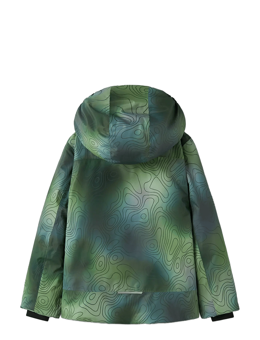 name it - NKNSLOPE10 JACKET SKI EDITION FO NOOS - skijacken - jungle green - 2