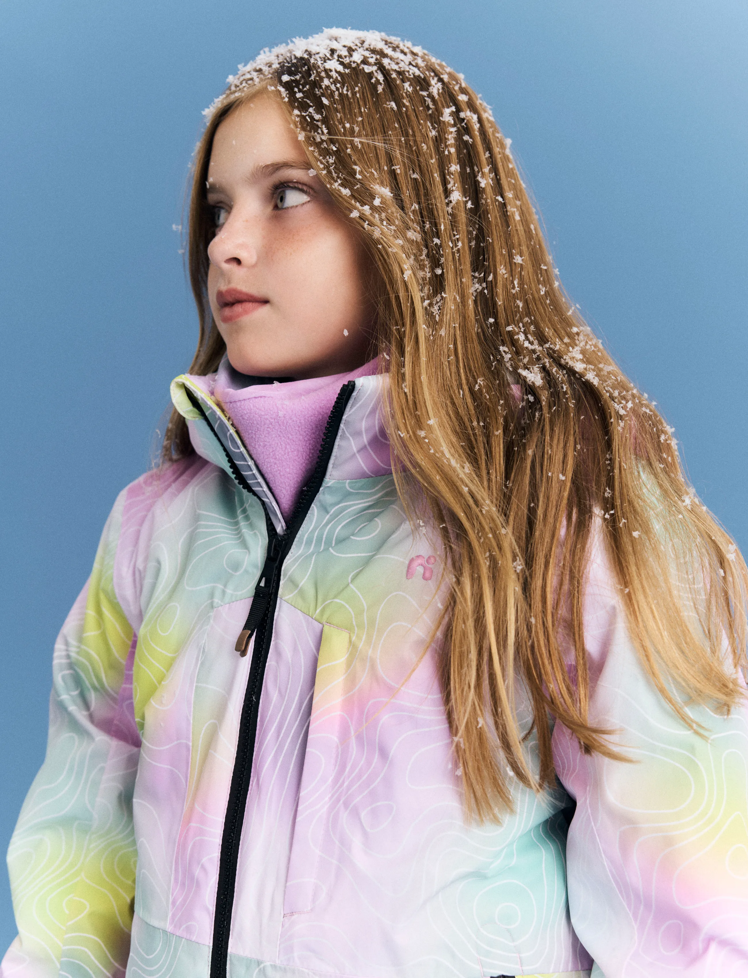 name it - NKNSLOPE10 JACKET SKI EDITION FO NOOS - skijacken - phalaenopsis - 2