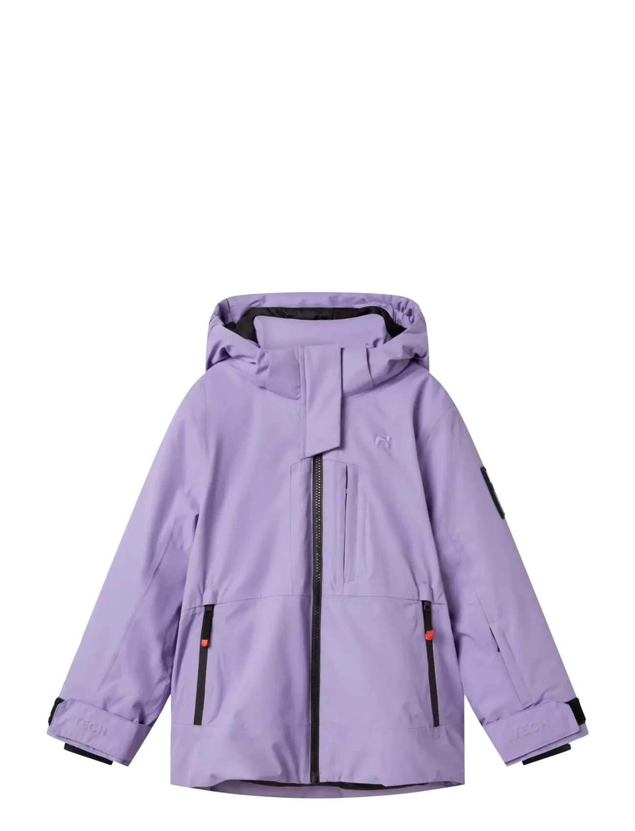 name it Nknslope10 Jacket Ski Edition Fo Noos, 122, Snow-ski Clothing, Lila - Jacket, Kinder