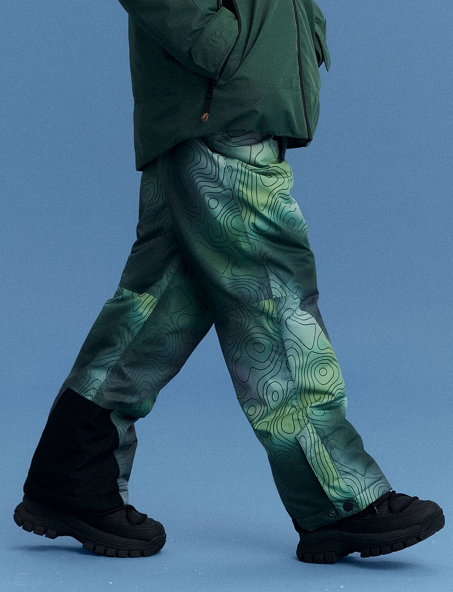 name it - NKNSLOPE10 PANT SKI EDITION FO NOOS - talvepüksid - jungle green - 2