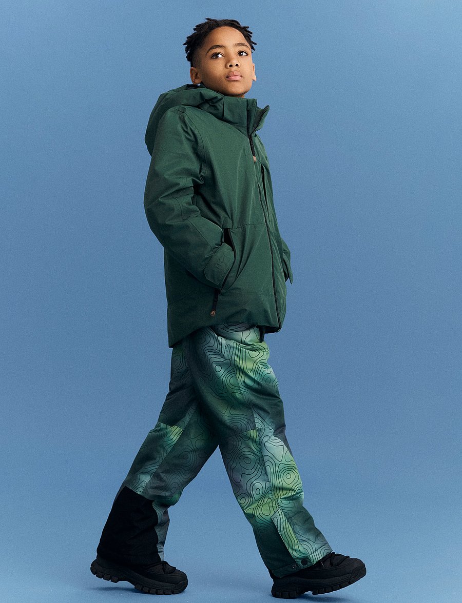 name it - NKNSLOPE10 PANT SKI EDITION FO NOOS - talvepüksid - jungle green - 3