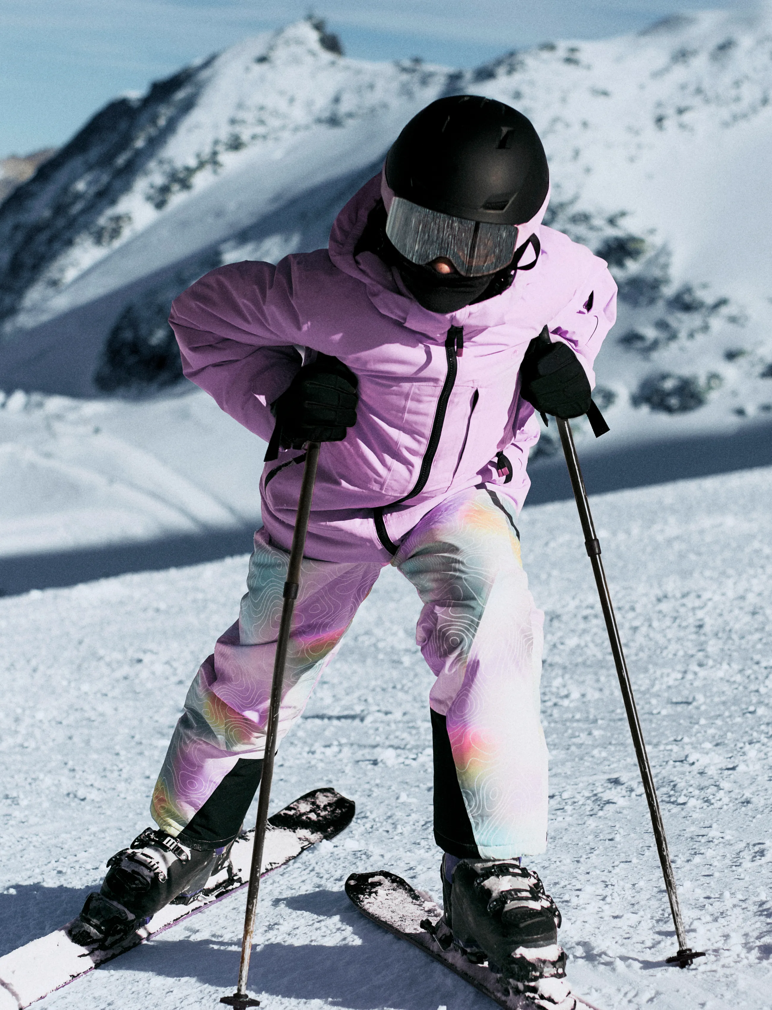 name it - NKNSLOPE10 PANT SKI EDITION FO NOOS - talvepüksid - phalaenopsis - 2