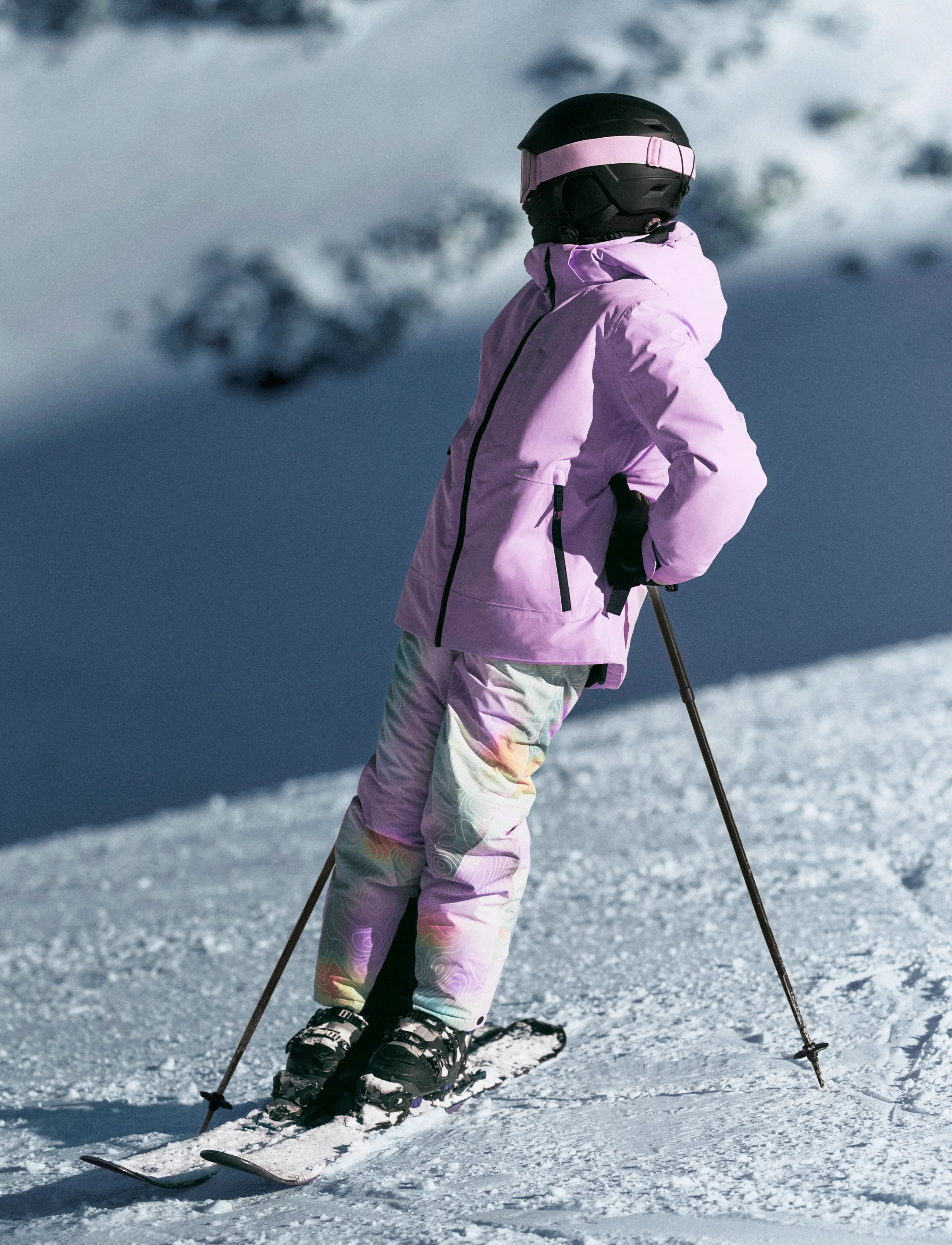 name it - NKNSLOPE10 PANT SKI EDITION FO NOOS - talvepüksid - phalaenopsis - 3