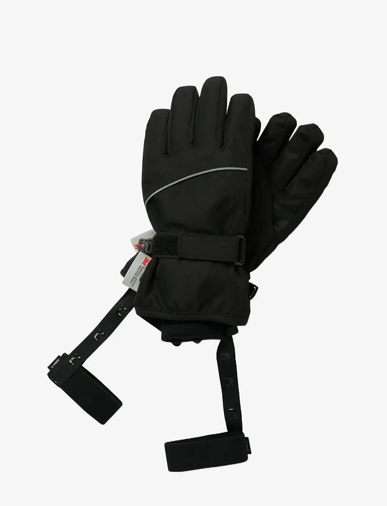 name it - NKNSLOPE10 GLOVES SKI EDITION FO NOOS - vantar - black - 1