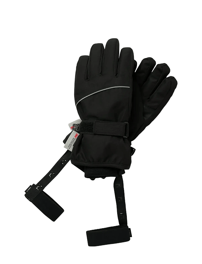 name it - NKNSLOPE10 GLOVES SKI EDITION FO NOOS - vantar - black - 1