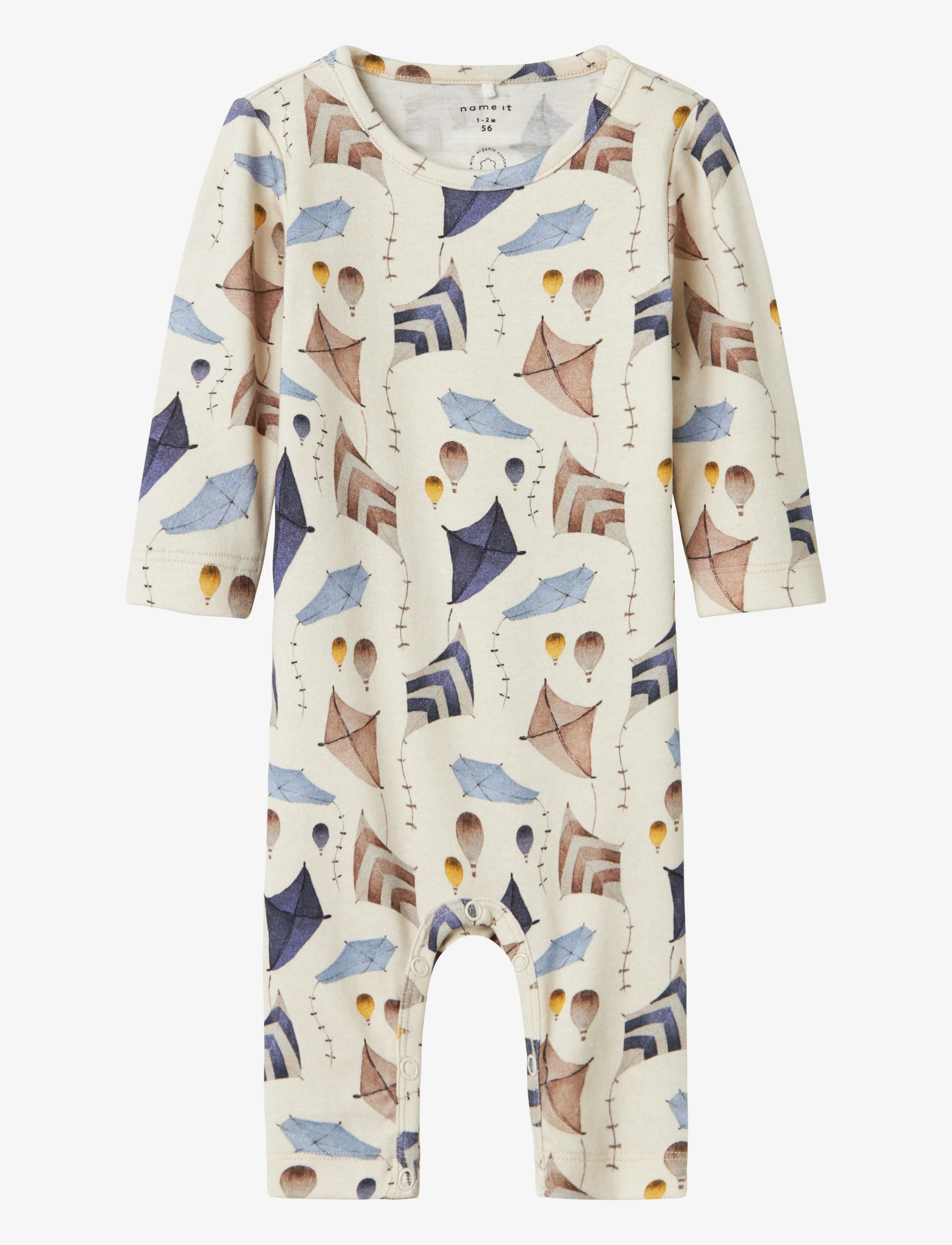 name it - NBMNATHON LS BODYSUIT - peyote melange - 0