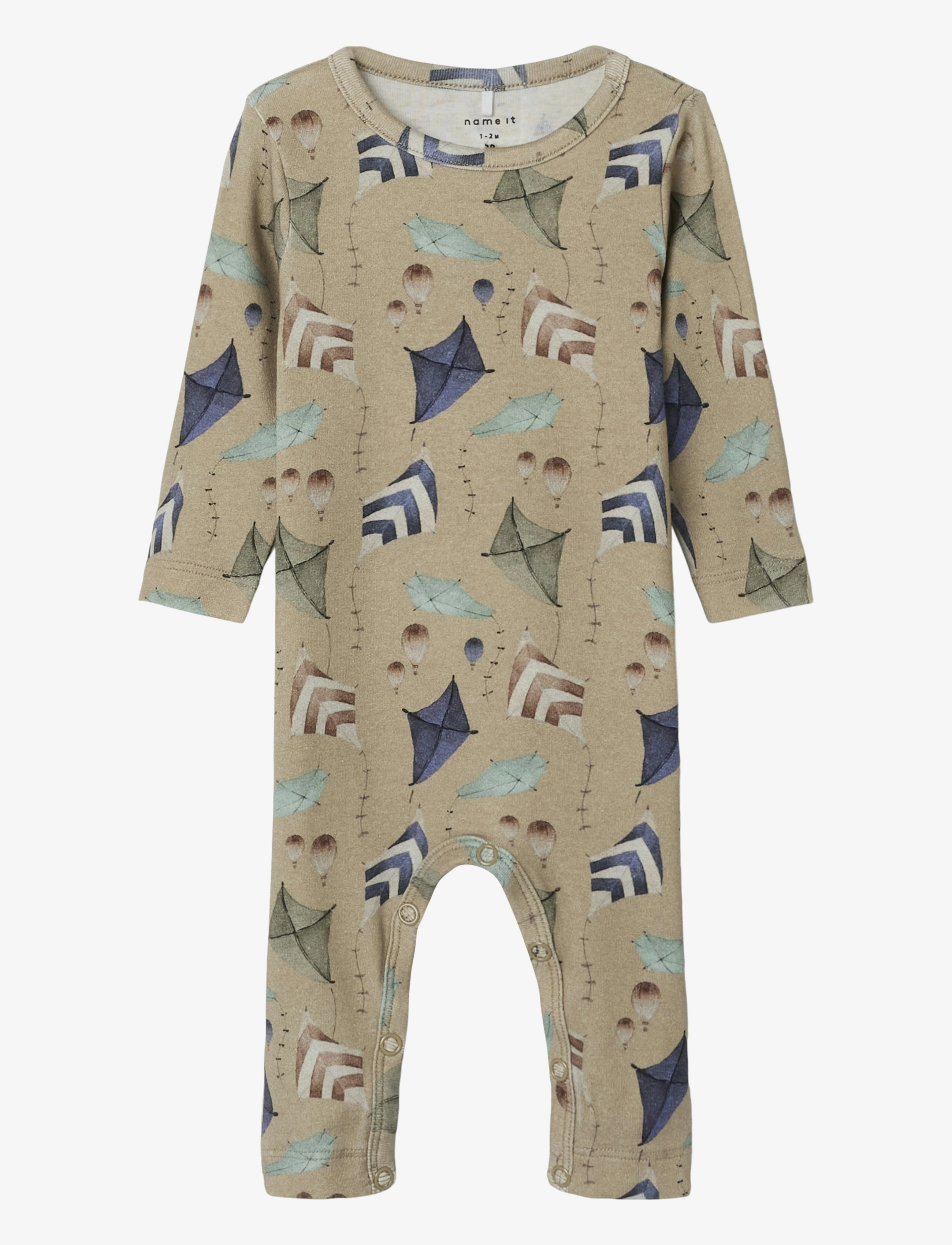 NBMNATHON LS BODYSUIT - WEATHERED TEAK