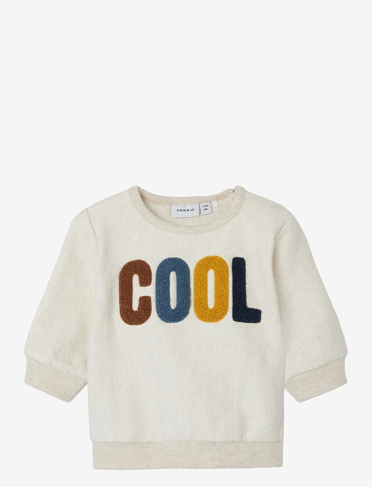 name it - NBMNULLO LS O NECK - peyote melange - 0