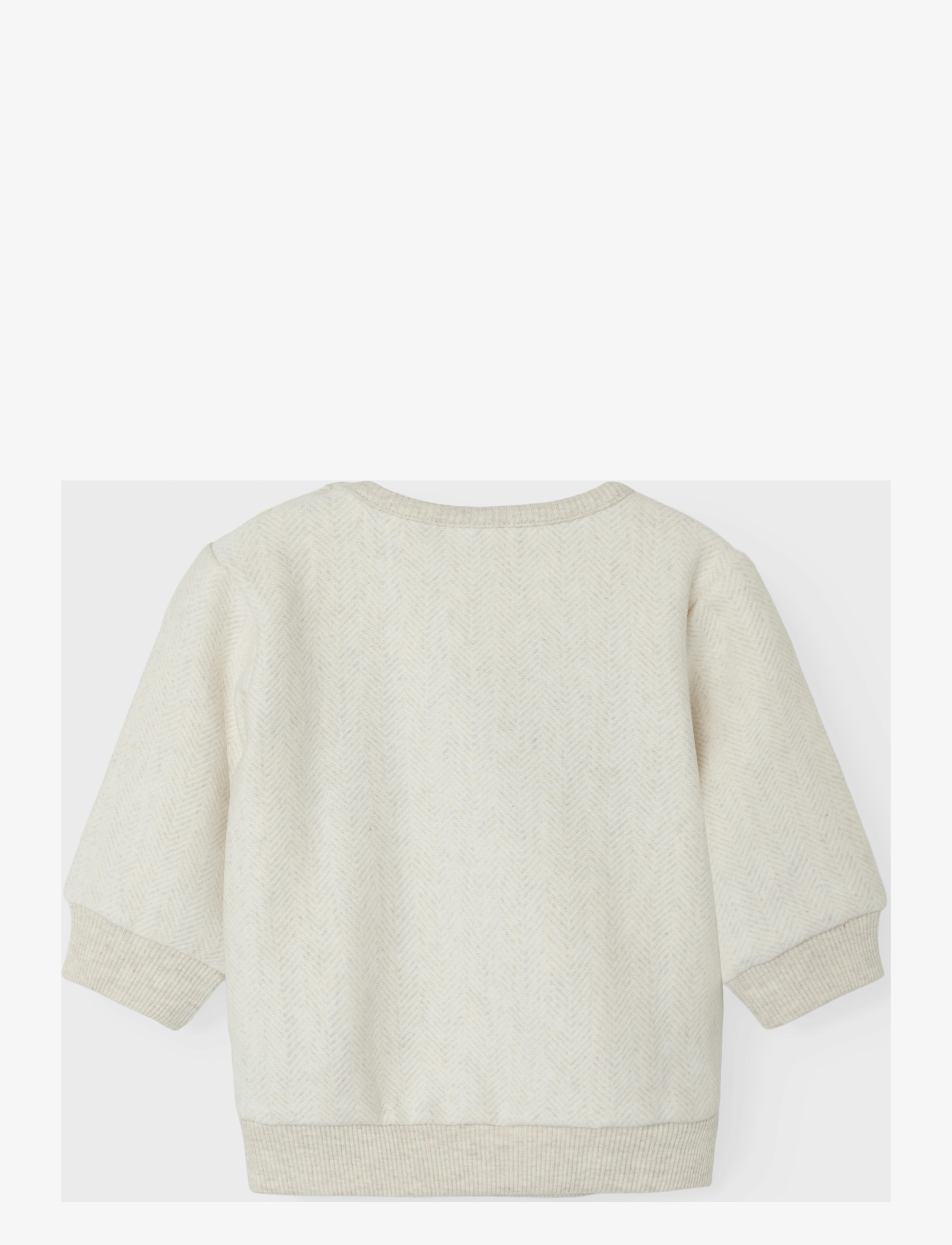 name it - NBMNULLO LS O NECK - peyote melange - 1