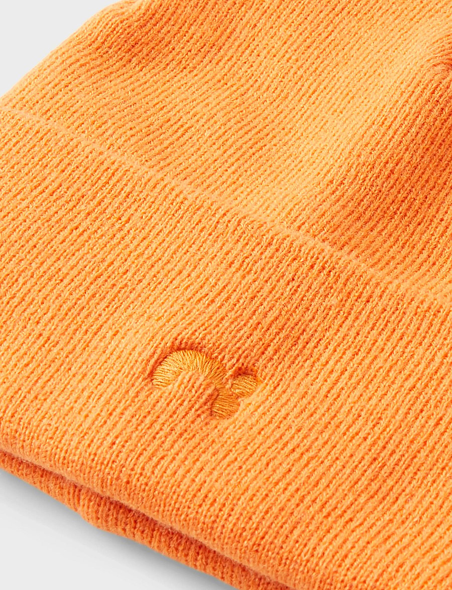 name it - NKNMALIK BEANIE PROTECT LIMITED FO - beanies - celosia orange - 3