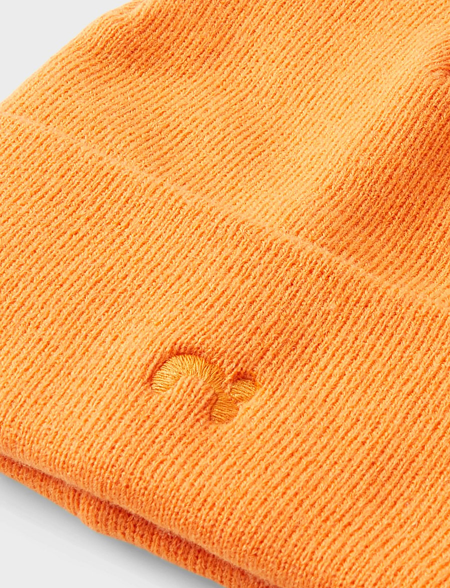 name it - NKNMALIK BEANIE PROTECT LIMITED FO - beanies - celosia orange - 4