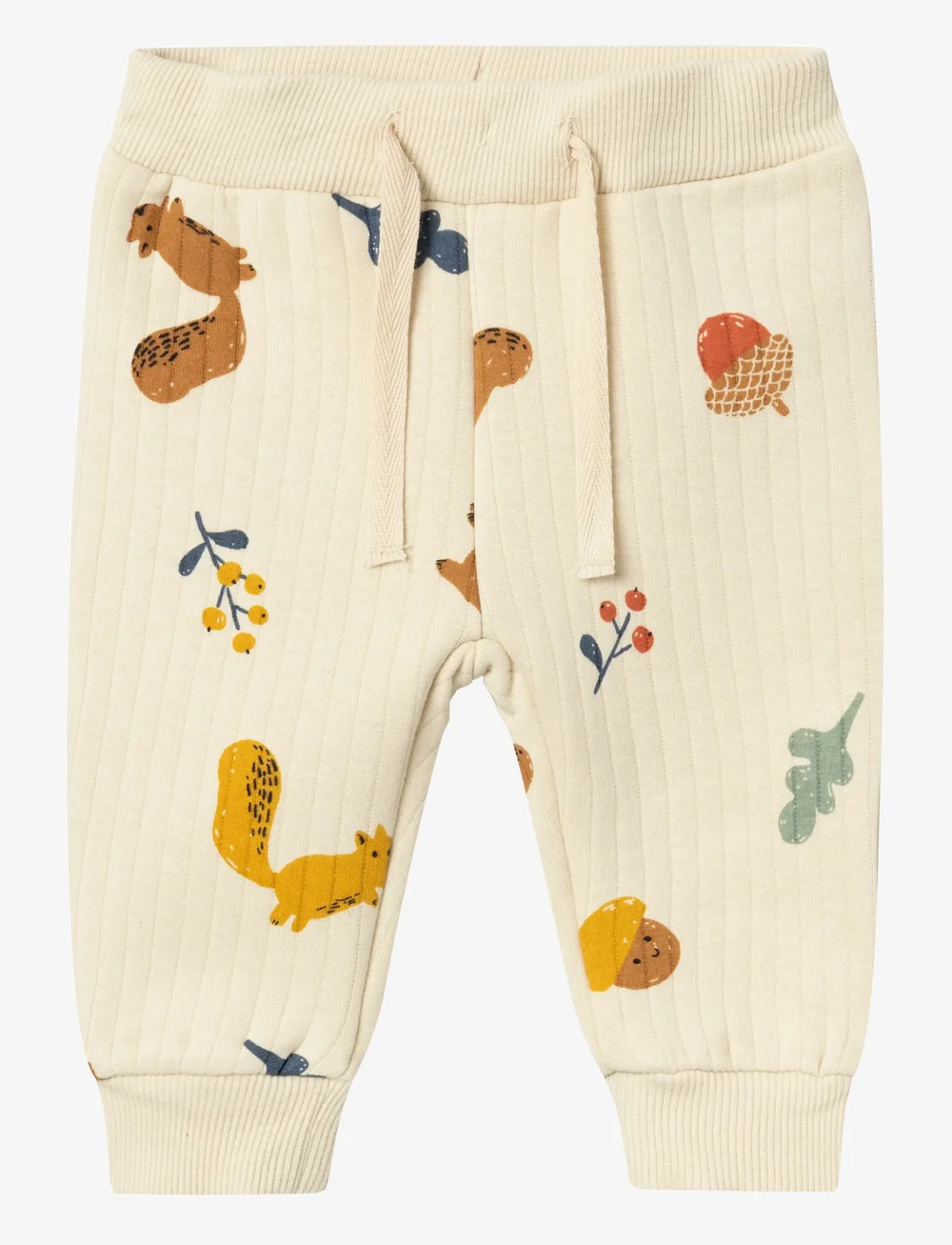 name it - NBNOHAPPY QUILT PANT - jogginghosen - summer sand - 1