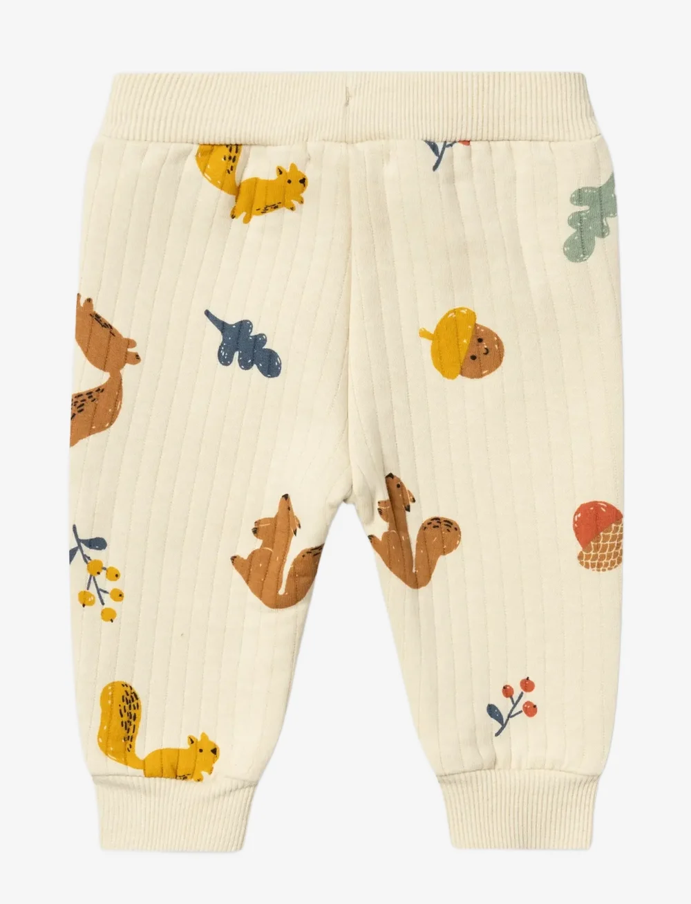 name it - NBNOHAPPY QUILT PANT - jogginghosen - summer sand - 2