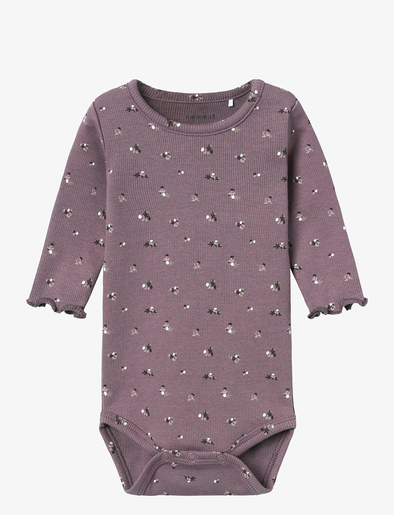 name it - NBFOLINNE LS BODY - laveste priser - arctic dusk - 0