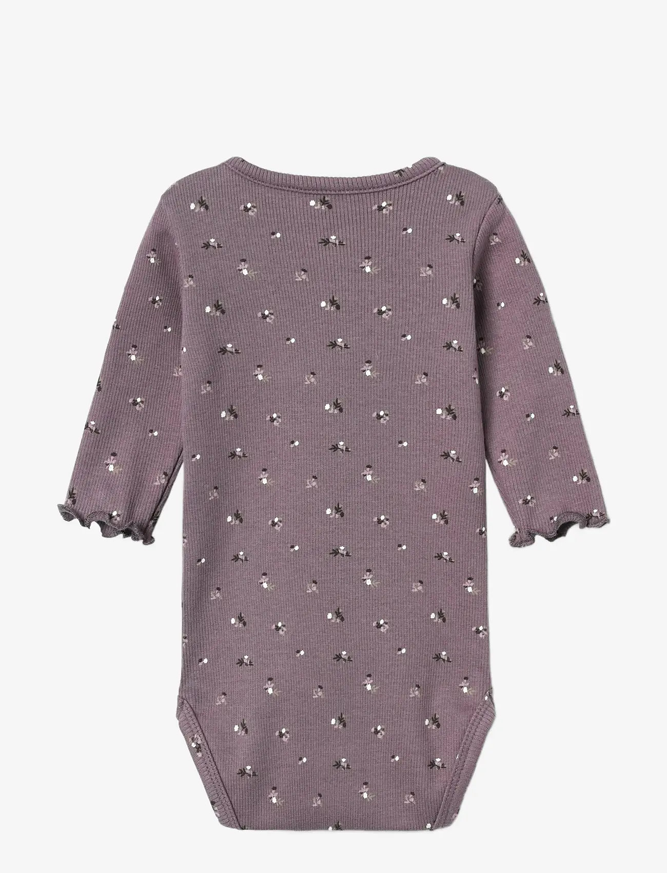 name it - NBFOLINNE LS BODY - laveste priser - arctic dusk - 1