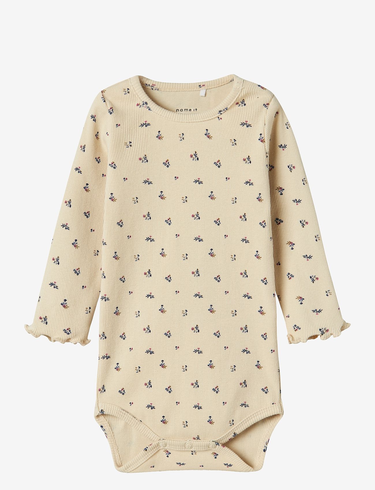 name it - NBFOLINNE LS BODY - julklappar under 300kr - summer sand - 0