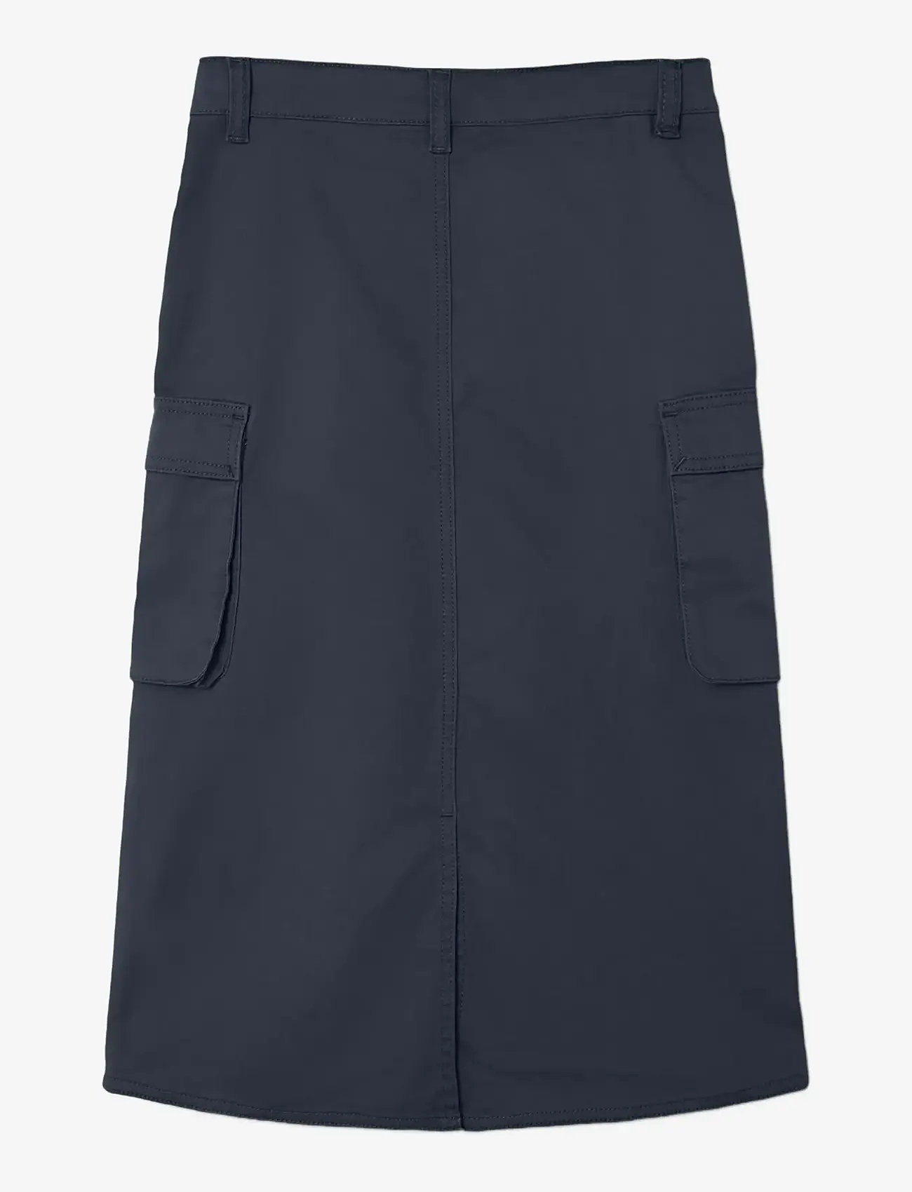 name it - NKFLUNA LONG TWILL CAR SKIRT 1818-NT EP - dark sapphire - 1