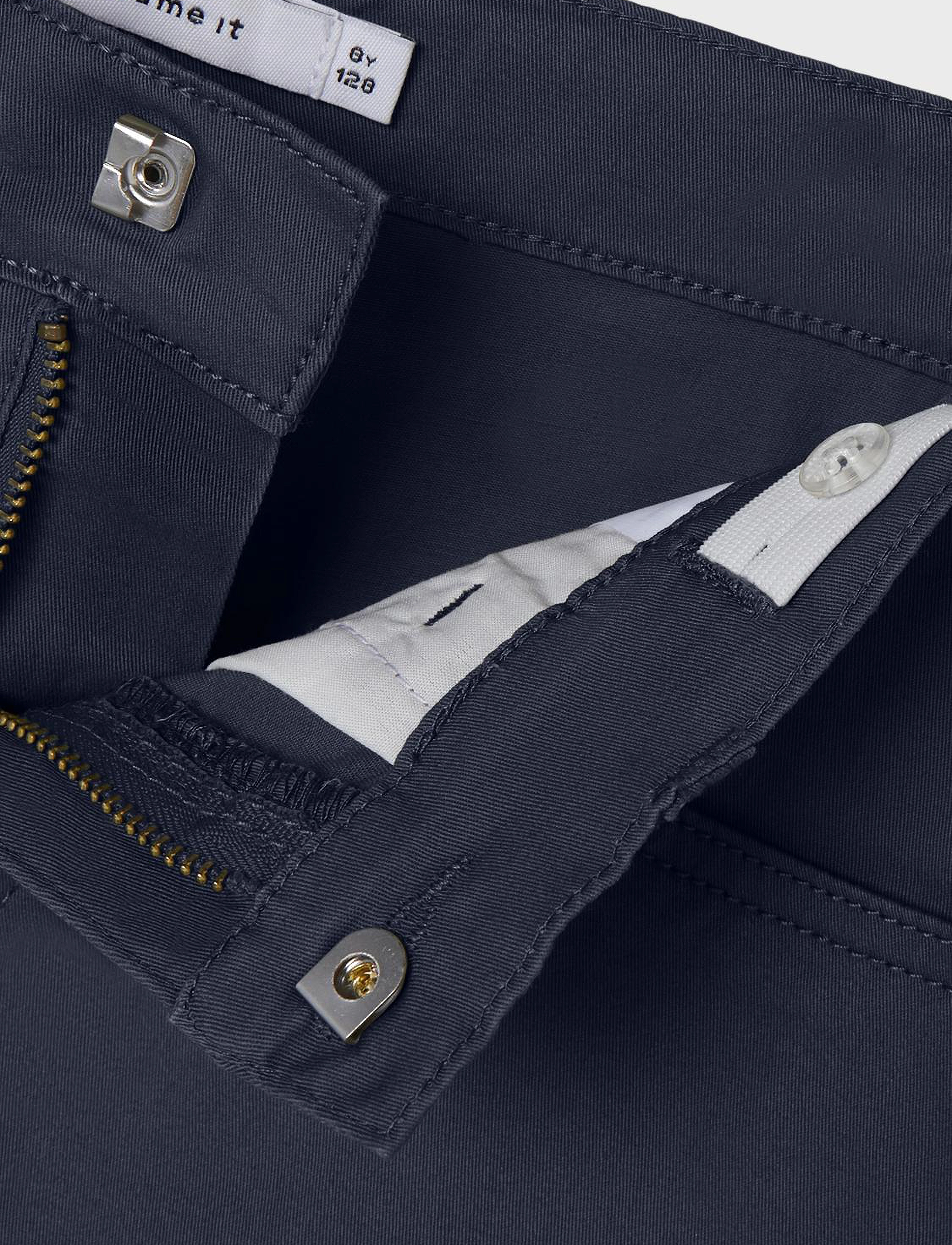 name it - NKFLUNA LONG TWILL CAR SKIRT 1818-NT EP - dark sapphire - 3