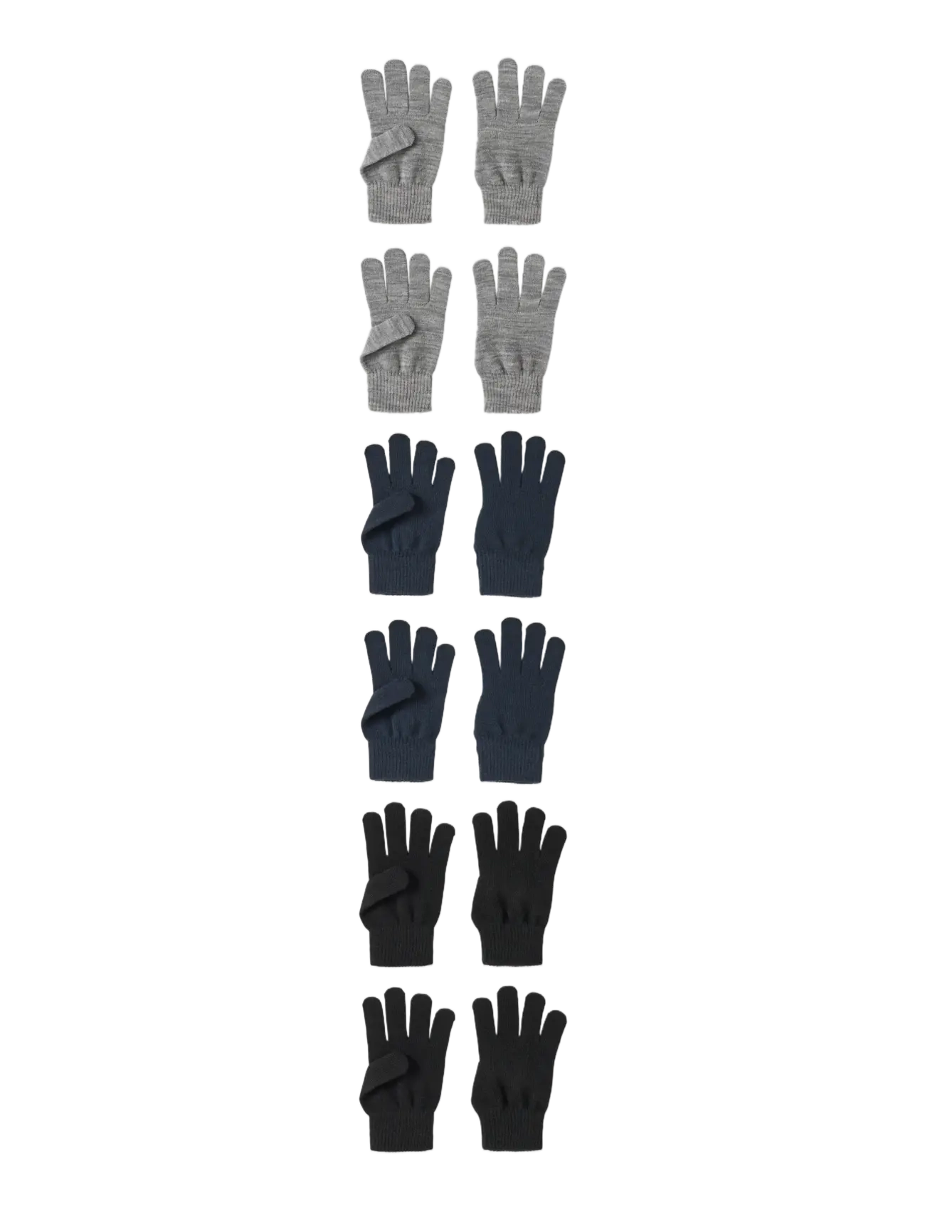 name it - NKMMAGIC GLOVES 6P - black - 1