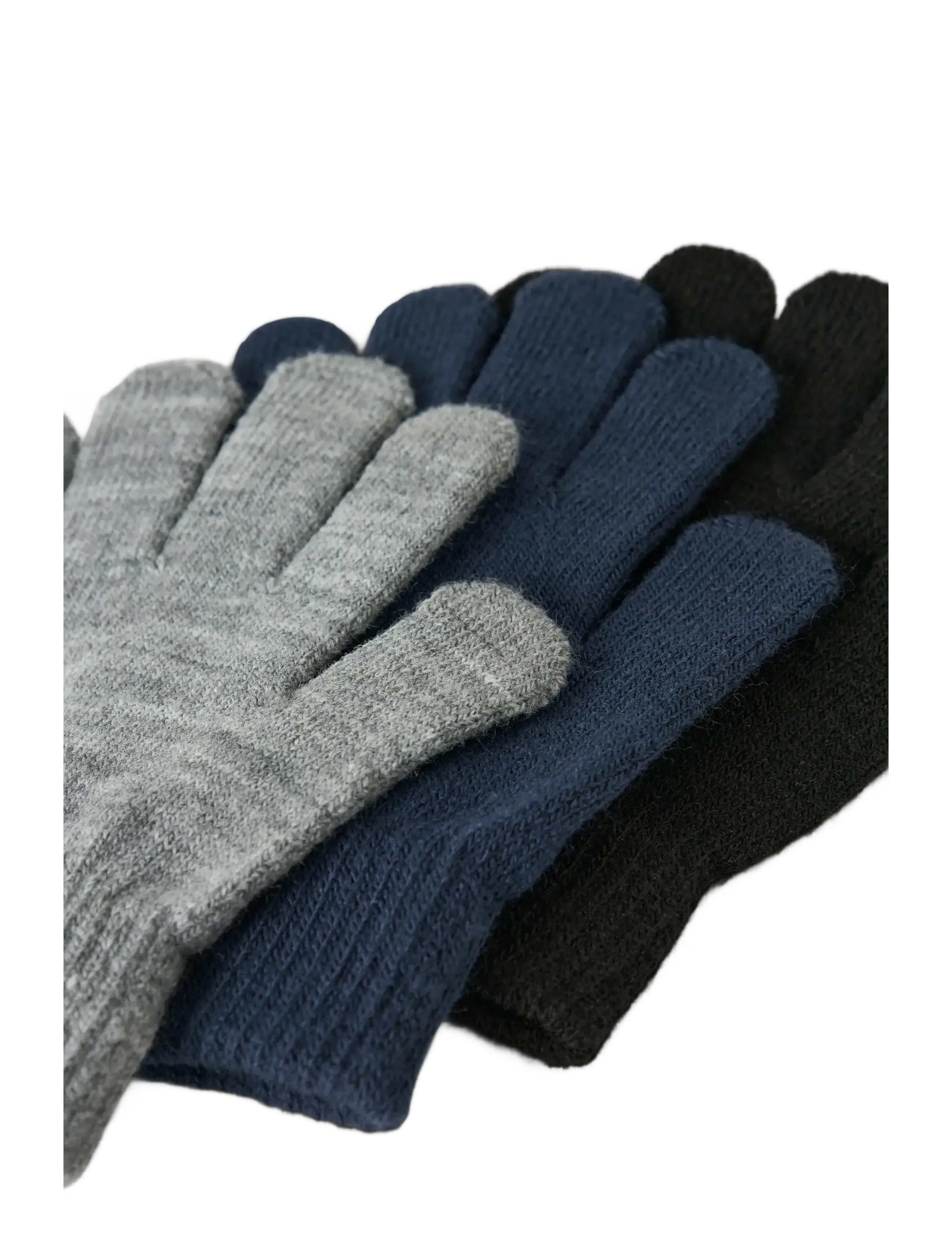 name it - NKMMAGIC GLOVES 6P - pirštinės - black - 3