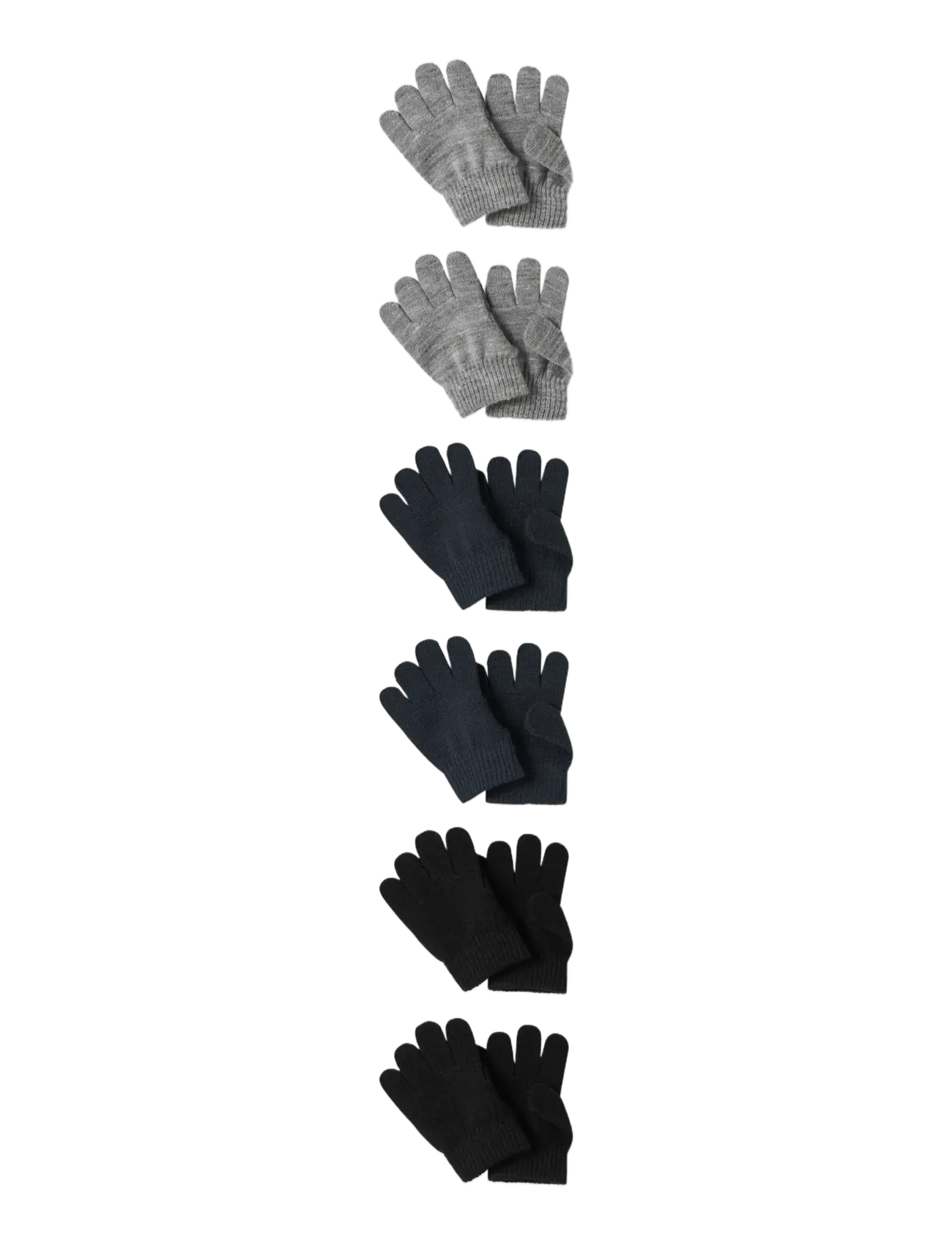 name it - NMMMAGIC GLOVES 6P - black - 1