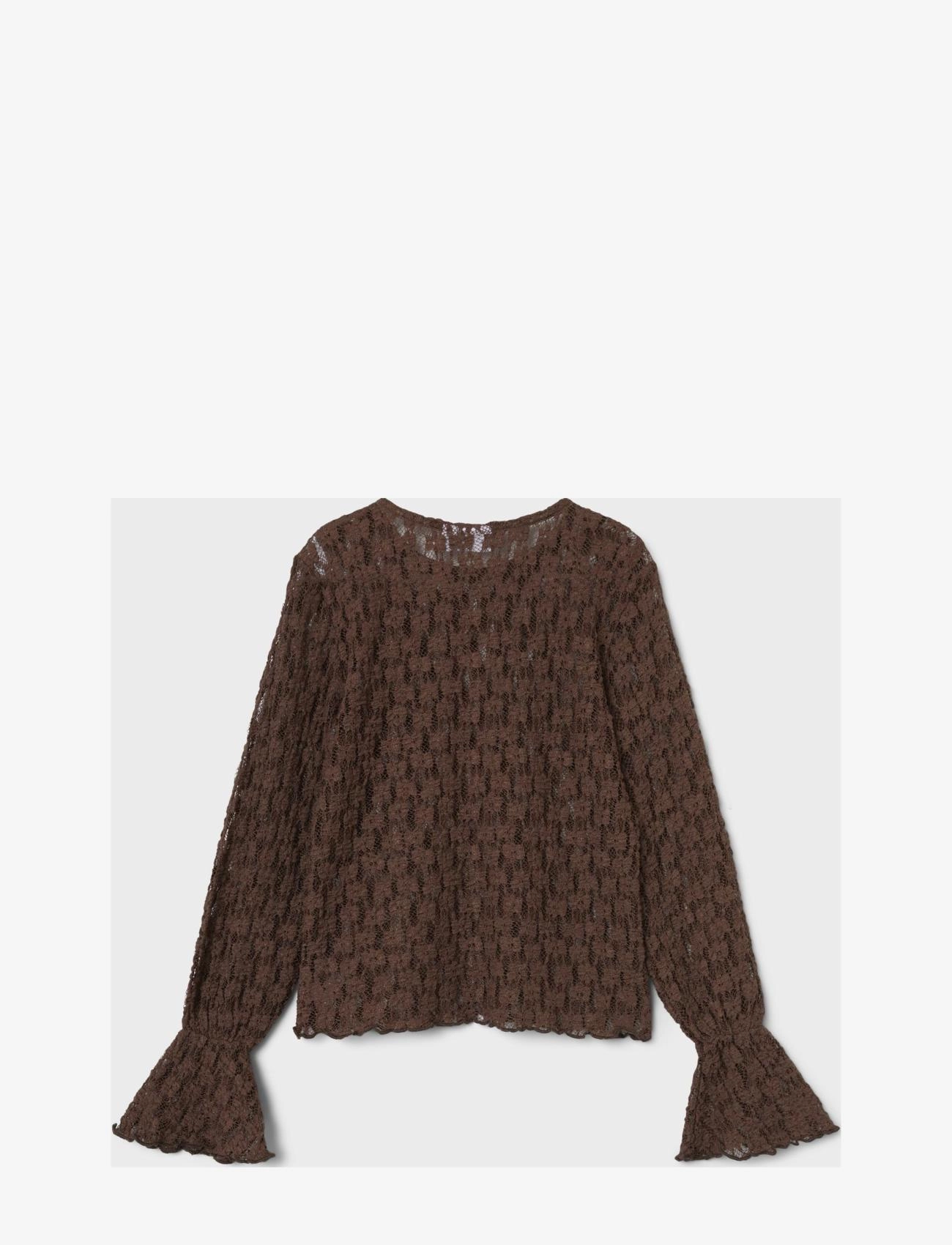 name it - NKFSANILA LS TOP - dark earth - 1