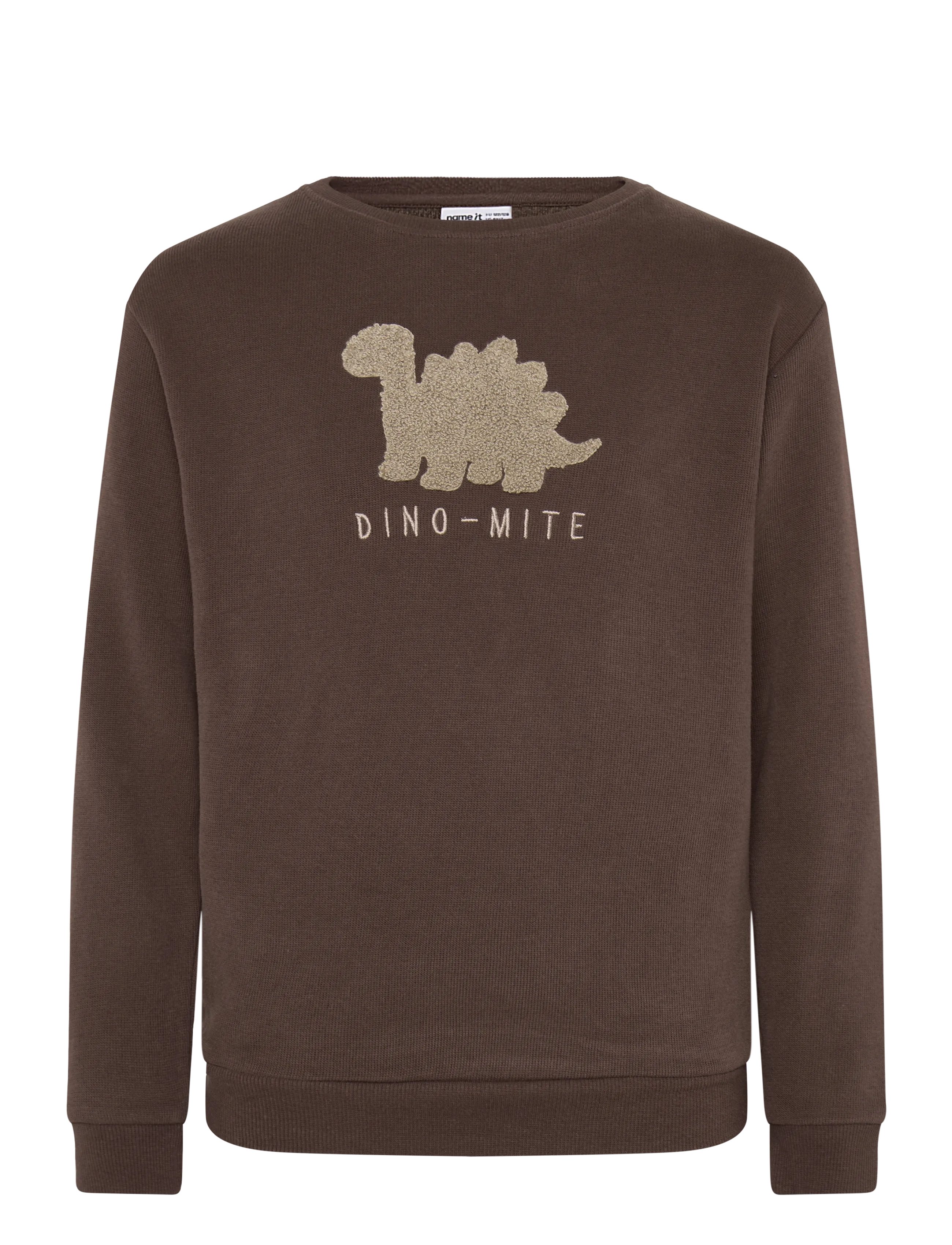 NAME IT Nmmobear Nreg Sweat Unb Noos Braun - 122-128 - Kinder