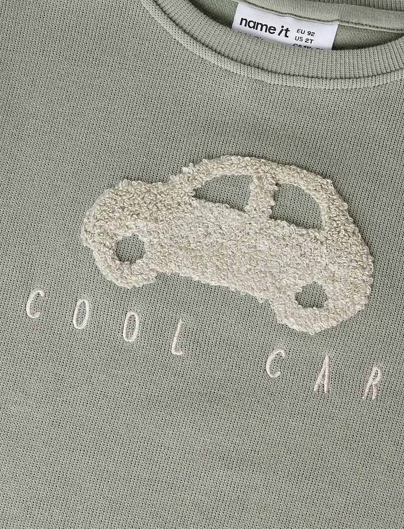 name it - NMMOBEAR NREG SWEAT UNB NOOS - sweatshirts - shadow - 5