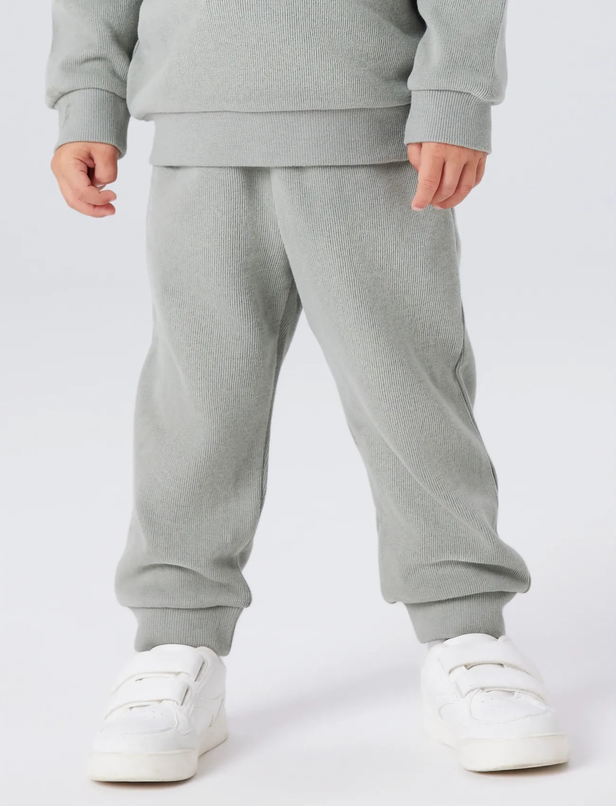 name it - NMMOBEAR NREG SWEAT PANT UNB NOOS - sweatpants - shadow - 5