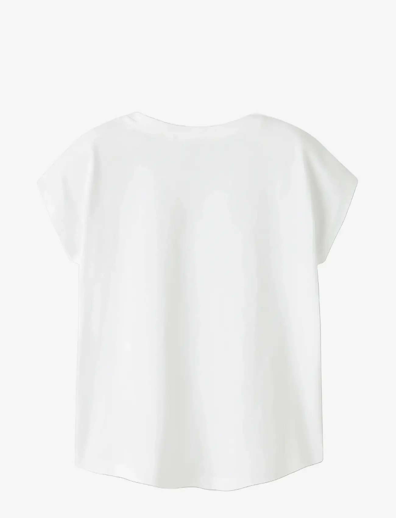 name it - NMFVARUTTI 2P CAPSL LOOSE TOP - lühikeste varrukatega - bright white - 1