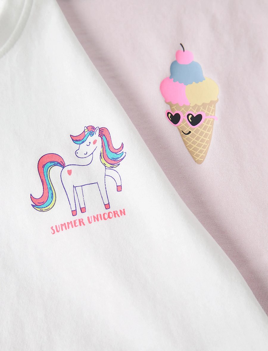 name it - NMFVARUTTI 2P CAPSL LOOSE TOP - kurzärmelige - bright white - 3