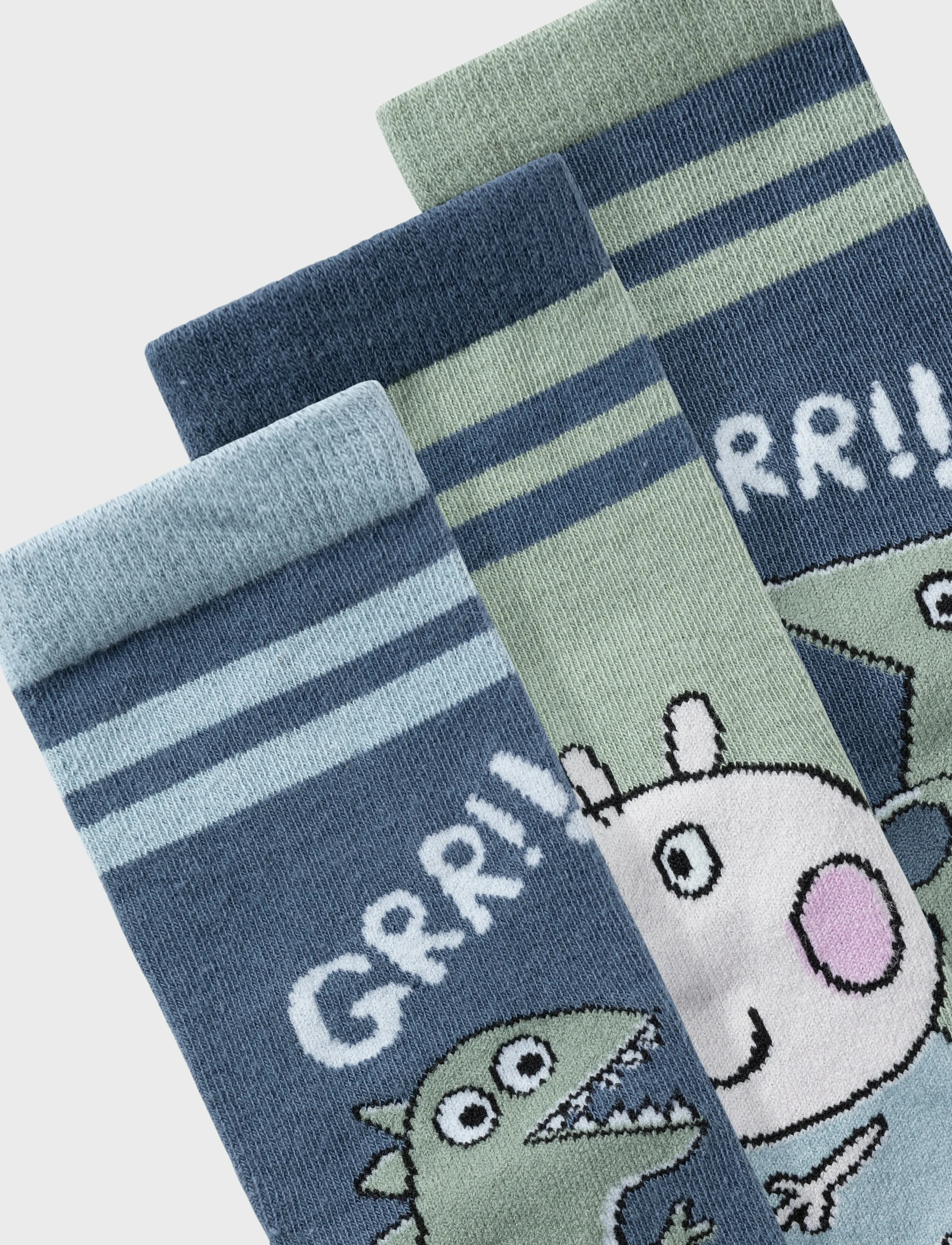 name it - NMMADINIS PEPPAPIG 3P SOCK CPLG - bering sea - 1