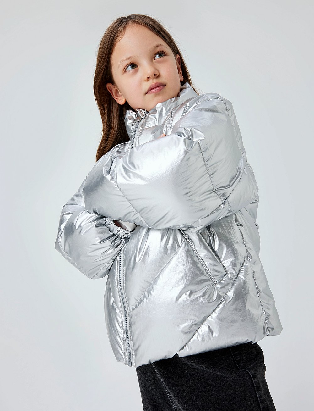 ZSHOW Veste Matelassée Fille Imperméable Longue à Capuche - Parka Hiver Chaude Coupe-Vent