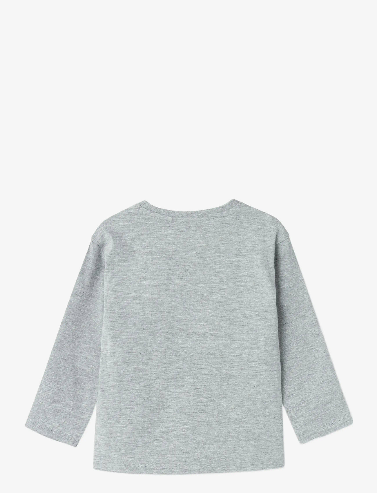 name it - NMMANAN MARVEL LS NREG TOP MAR - langärmelige - grey melange - 1