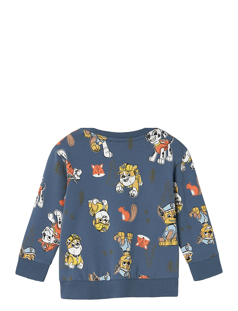 name it - NMMSUG PAWPATROL NREG SWEAT BRU CPLG - sweatshirts - bering sea - 1