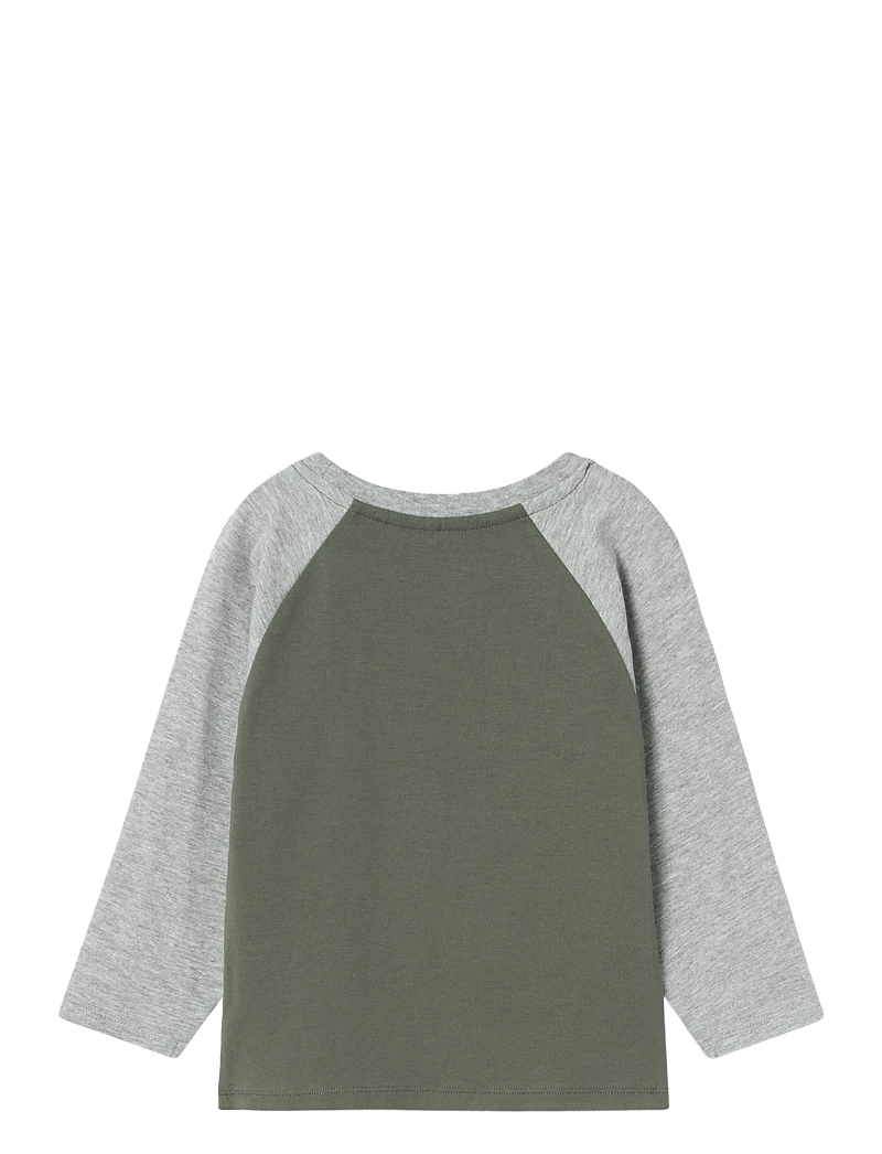 name it - NMMSENTE PAWPATROL LS NREG TOP CPLG - long-sleeved t-shirts - tea leaf - 1